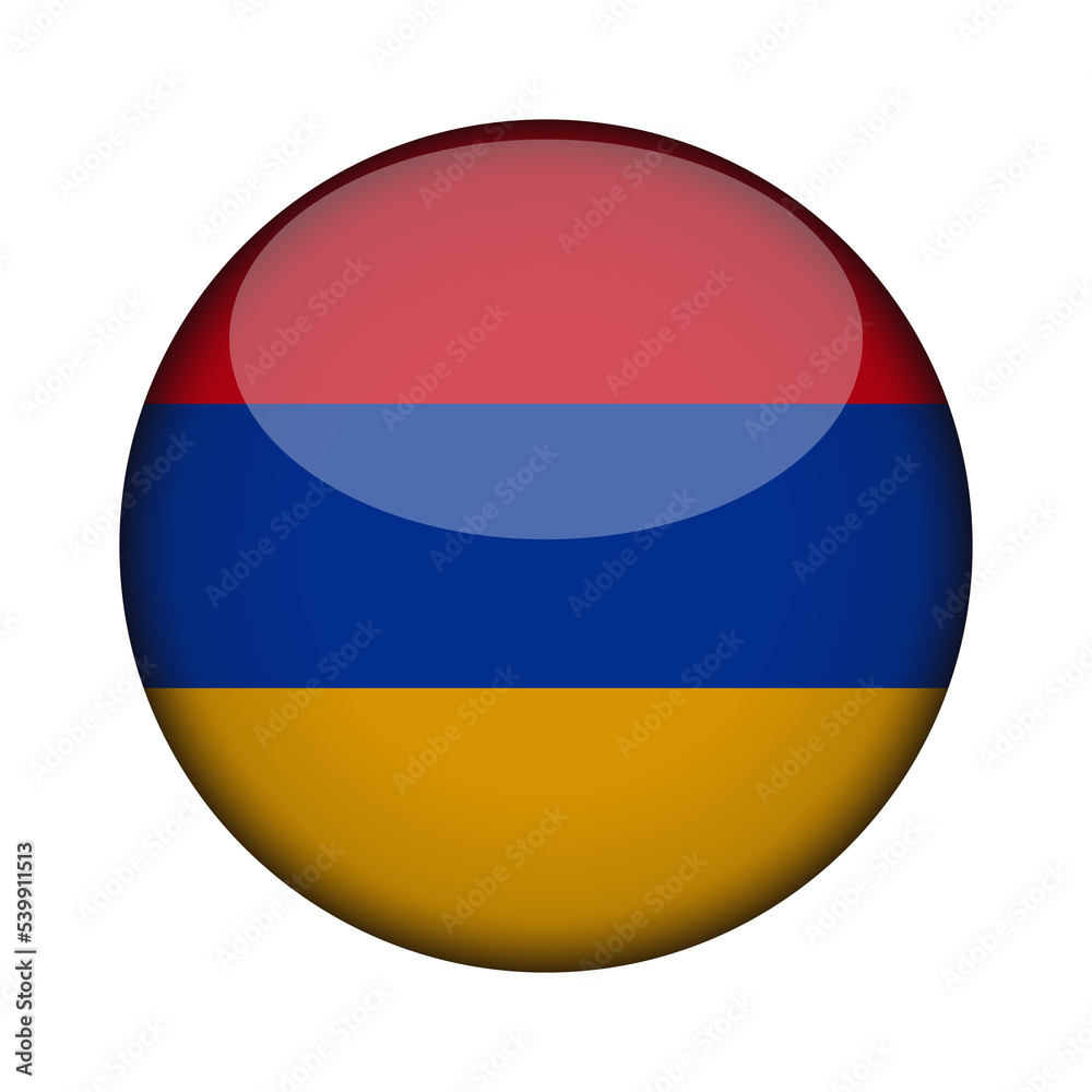 armenia Flag in glossy round button of icon. National concept sign. Independence Day. isolated on transparent background. armenia Flag in glossy round button of icon. National concept sign. Independence Day. isolated on transparent background.