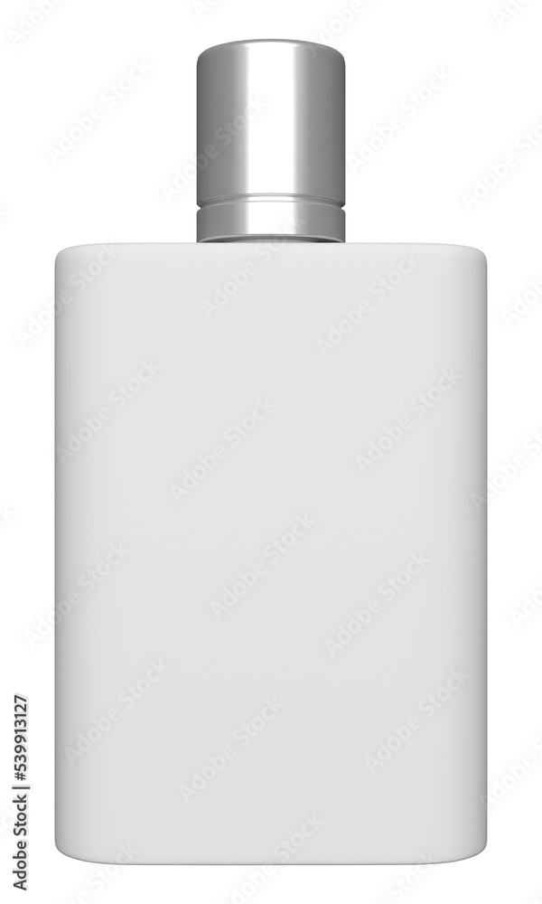 White bottle front view mockup. Transparent perfume bottle mockup. White cosmetic bottle PNG. Product mockup. White can mockup. Product on white background. 3D PNG rendering. White bottle front view mockup. Transparent perfume bottle mockup. White cosmetic bottle PNG. Product mockup. White can mockup. Product on white background. 3D PNG rendering.