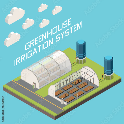 Greenhouse Drip Irrigation System