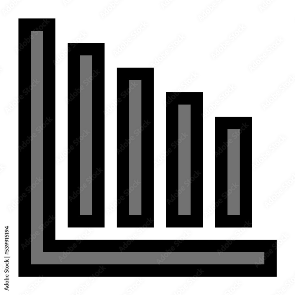 Bar Graph Vector Icon Bar Graph Vector Icon