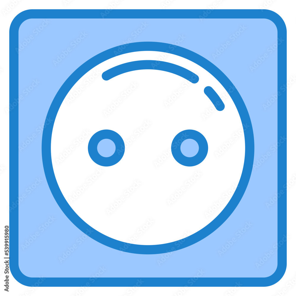 WallSocket blue style icon WallSocket blue style icon