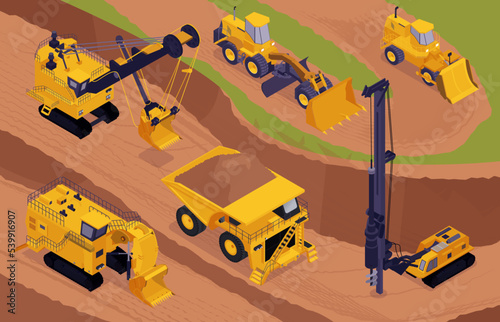 Pit Machines Mining Composition