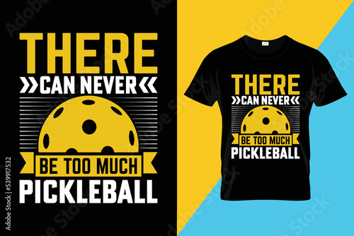 Pickleball t-shirt design