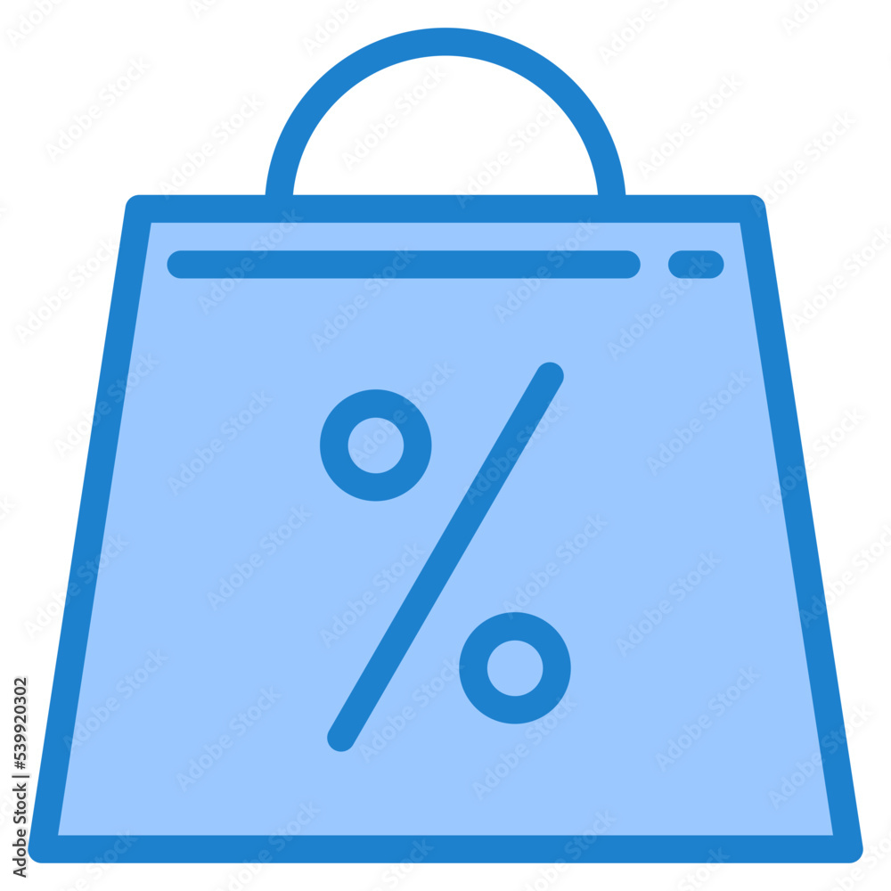 Sale blue style icon Sale blue style icon