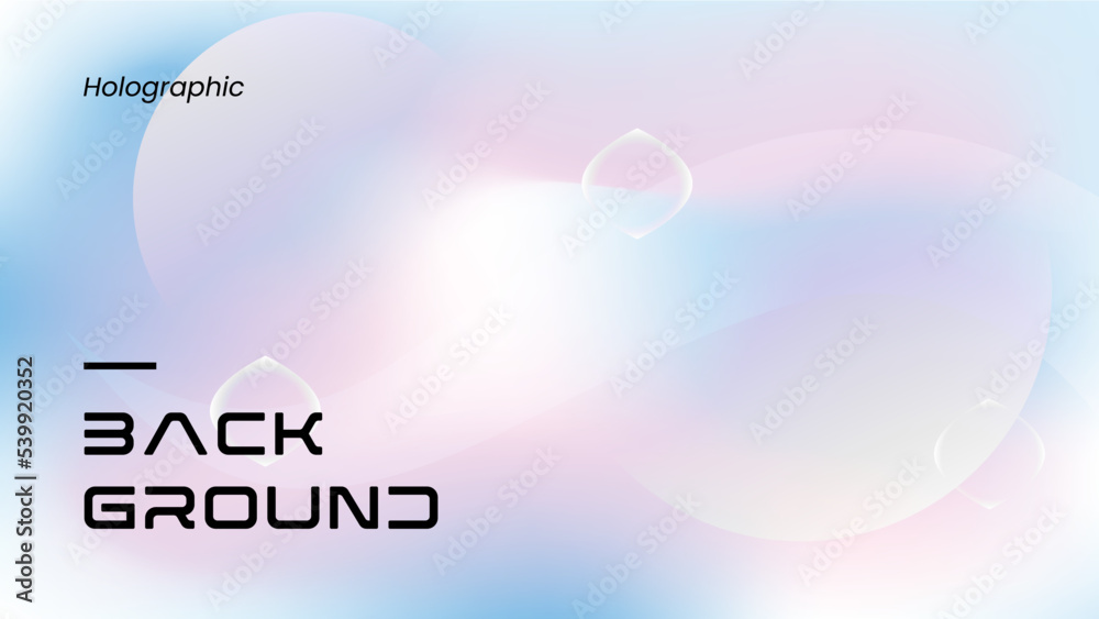 Fototapeta premium holographic background, colorful trendy holographic background