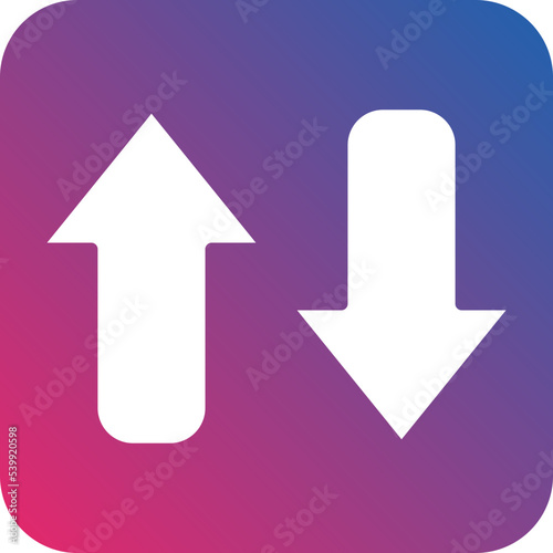 Opposite Arrow Icon Style