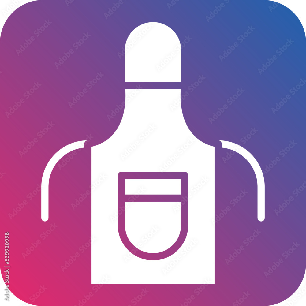 Apron Icon Style Apron Icon Style