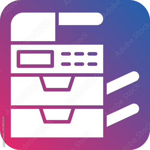 Photocopier Icon Style