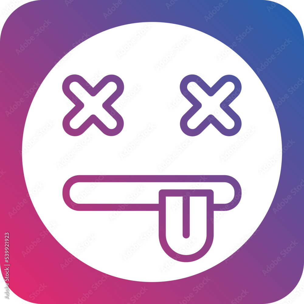 Fototapeta premium Dead Icon Style