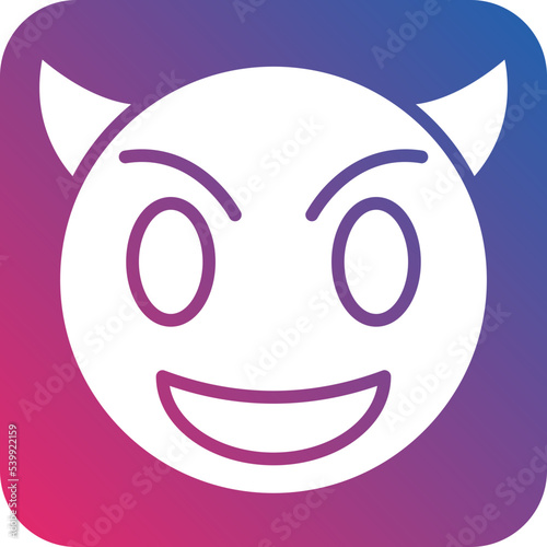 Devil Icon Style