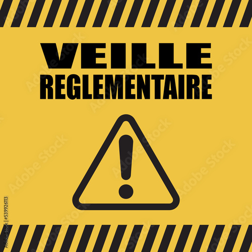 Logo veille réglementaire.