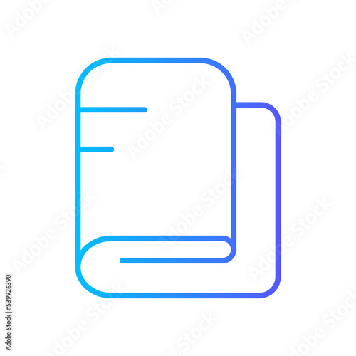 food and restaurant gradient icon