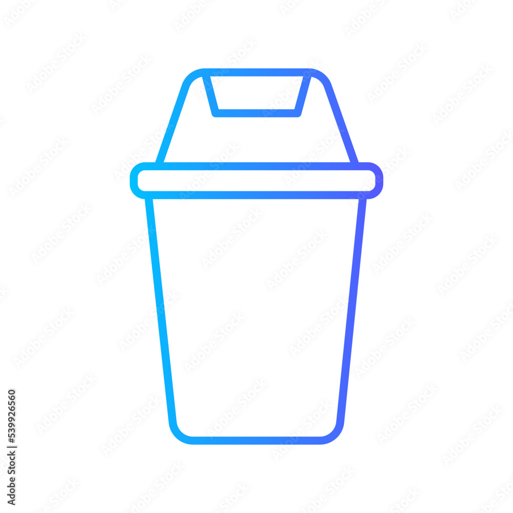 uninstall gradient icon uninstall gradient icon