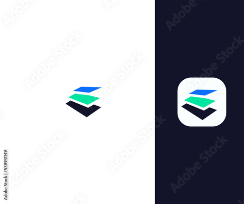 E Letter Logo Vector Template Abstract Monogram Symbol