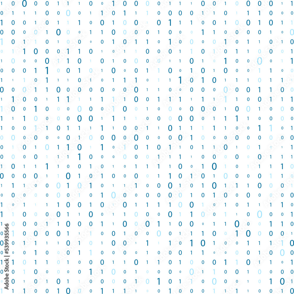 Numbers on a white background. binary code. Data stream. Matrix. Numbers on a white background. binary code. Data stream. Matrix.