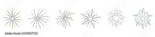 set  of fireworks
