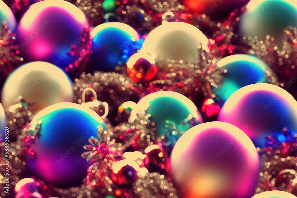 Christmas Lights and Ornaments Seamless Holiday Texture Pattern Tiled Repeatable Tessellation Background Image Christmas Lights and Ornaments Seamless Holiday Texture Pattern Tiled Repeatable Tessellation Background Image