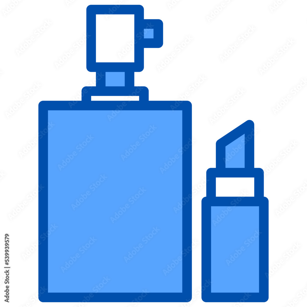 Make up filled outline icon Make up filled outline icon