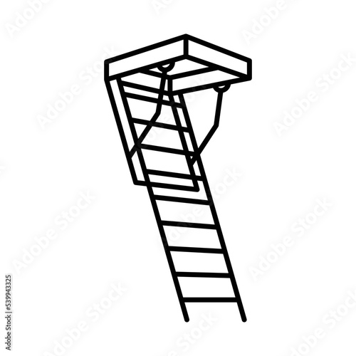 Stairs Icon Design Vector Symbol Staircase Stairway