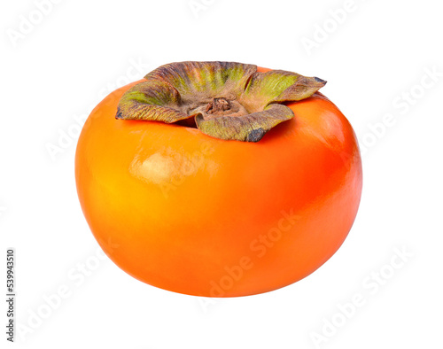 fresh ripe persimmons isolated on transparent png