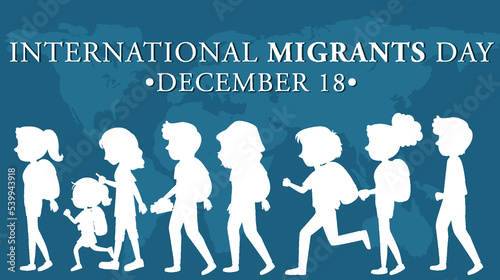 International Migrants Day Banner Design