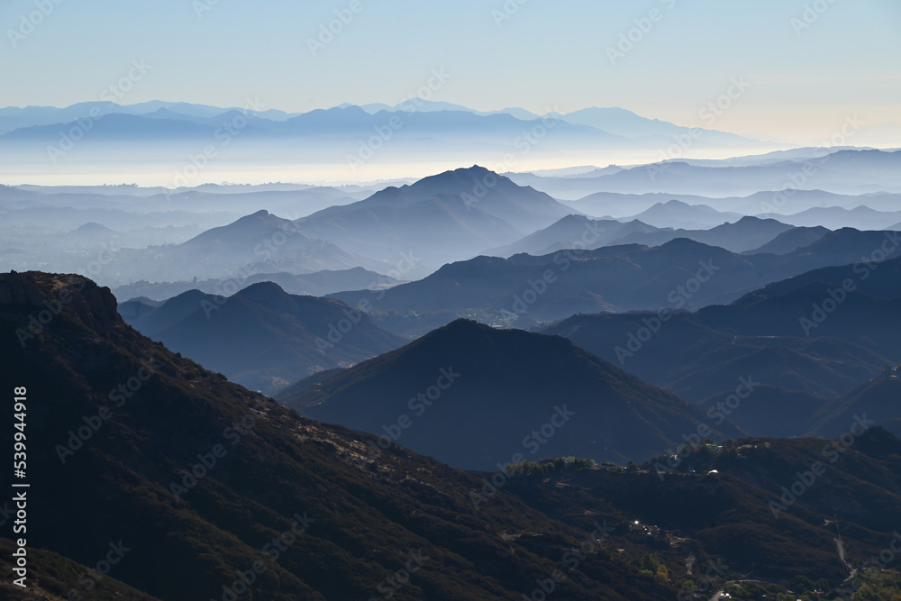 Santa Monica Mountains near Thousand Oaks, California