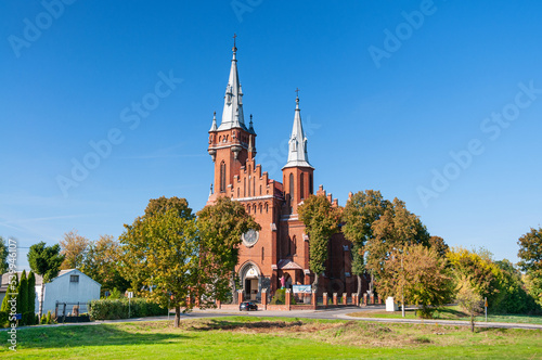 Church of st. James in Chelmica Duza, Kuyavian-Pomeranian Voivodeship, Poland 