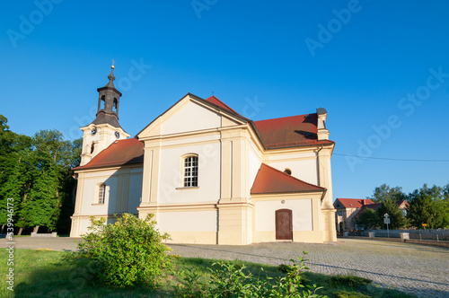 Church of st. Peter in Chobienice, Greater Poland Voivodeship, Poland