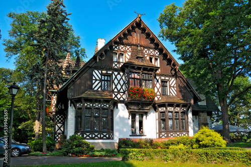  Hunting palace in Promnice, Silesian Voivodeship, Poland 