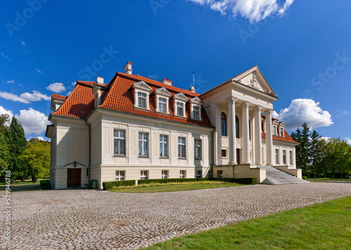 Neo-Classicist Palace in Winna Gora, Greater Poland Voivodship, Poland. © Darek Bednarek