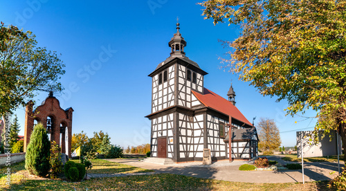 St. Florian's Church in Jedlec, Greater Poland Voivodeship, Poland photo