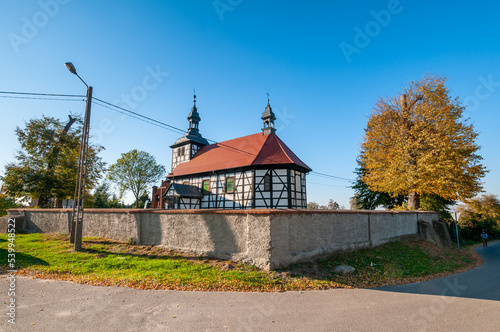 St. Florian's Church in Jedlec, Greater Poland Voivodeship, Poland 