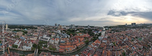 Malacca, Malaysia - October 16, 2022: The Historical Landmark Buildings and Tourist Attractions of Malacca © Julius