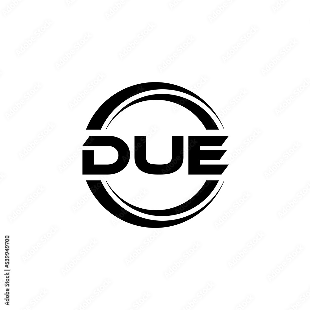 DUE letter logo design with white background in illustrator, vector logo modern alphabet font overlap style. calligraphy designs for logo, Poster, Invitation, etc. DUE letter logo design with white background in illustrator, vector logo modern alphabet font overlap style. calligraphy designs for logo, Poster, Invitation, etc.