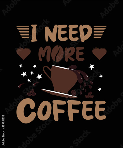 Here is my new coffee T-shirt design.