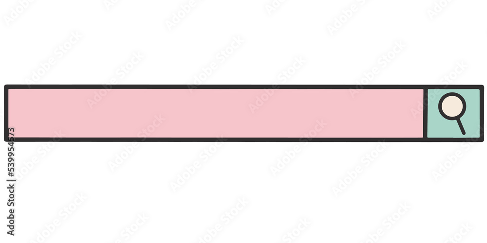 Pastel Search Bar Browser Element Pastel Search Bar Browser Element