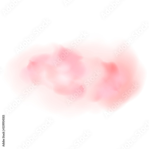 Colored cloudiness ,fog or smoke .Cloudy sky or smog over the city.