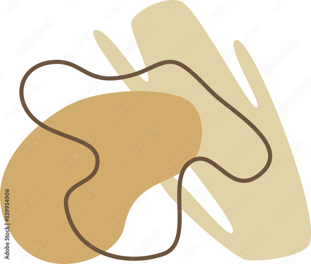 Obraz premium Aesthetic Abstract Shape (3)