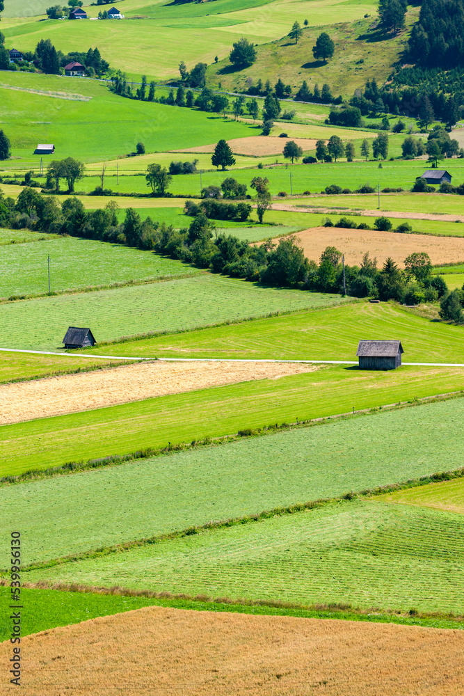 Naklejka premium landscape near Kaprun, Salzburgerland, Austria