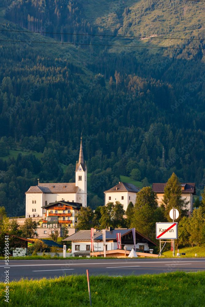 village of Kaprun, Salzburg Region, Austria