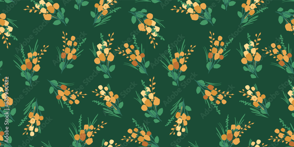 Floral seamless pattern. Vector design for paper, cover, fabric, interior decor and other Floral seamless pattern. Vector design for paper, cover, fabric, interior decor and other