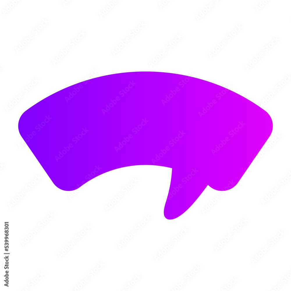 speech bubble gradient icon speech bubble gradient icon