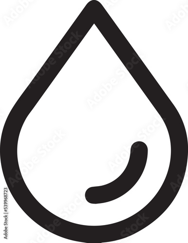 Water drop icon. Isolated splash and water drop icon line style.
