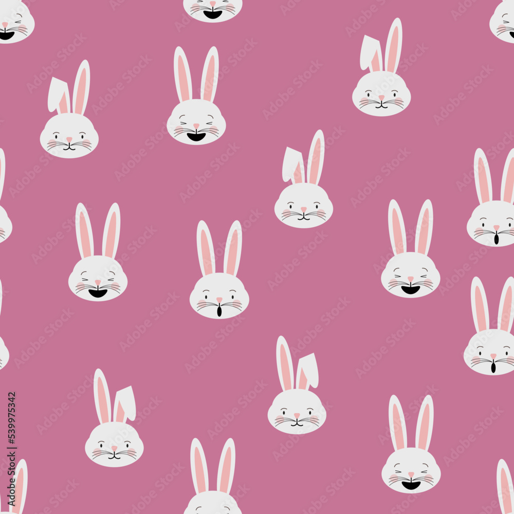 simple pattern funny small rabbit simple pattern funny small rabbit