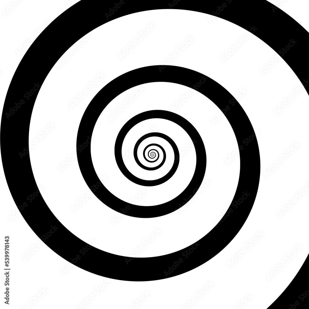 Spirale, schwarzweiß Spirale, schwarzweiß