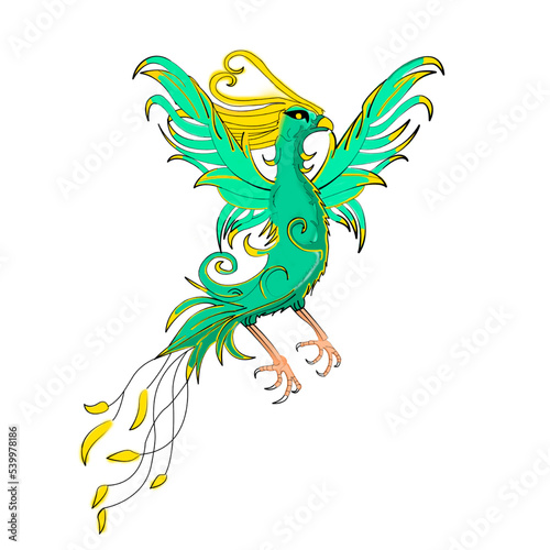 Phoenix Illustration mythological bird