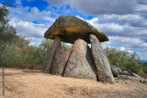 Megalithic dolmen, Barbacena, Elvas, Alentejo