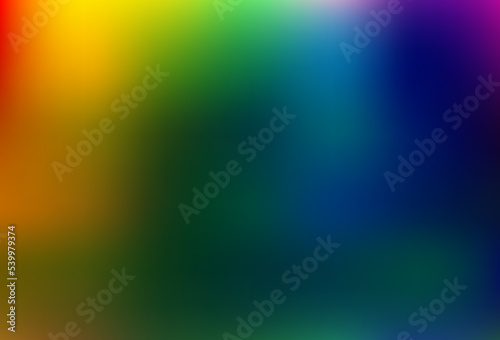 Light Multicolor, Rainbow vector glossy abstract template.