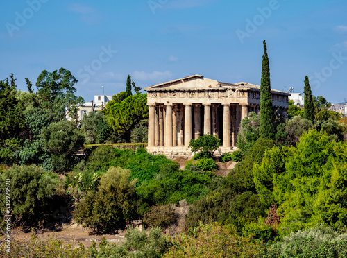 Temple of Hephaestus, Ancient Agora, Athens, Attica photo