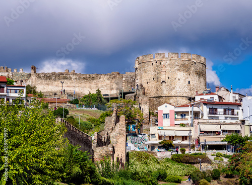 Trigonion Tower and City Walls, UNESCO World Heritage Site, Thessaloniki, Central Macedonia photo